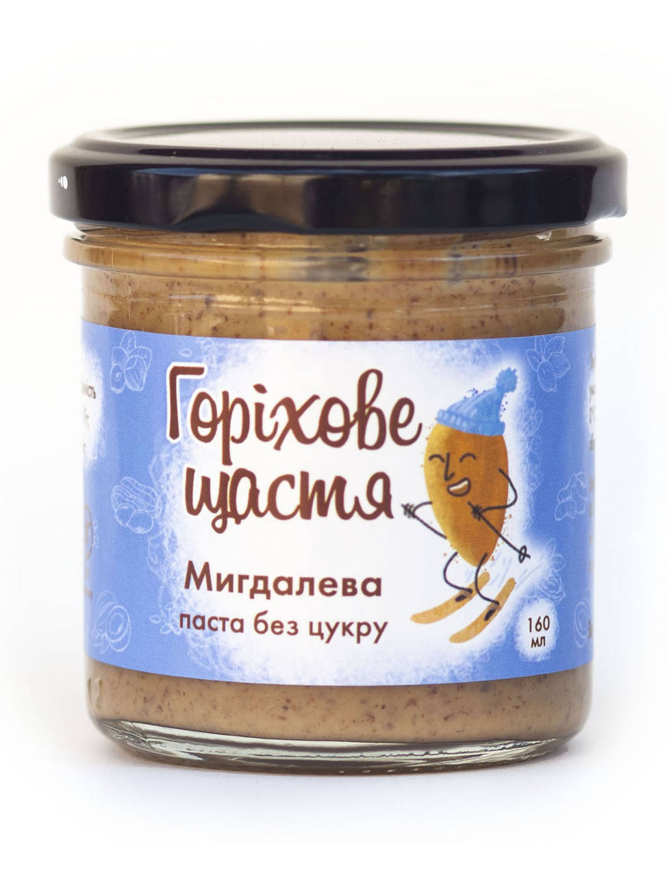 

Миндальная паста без сахара 160 мл