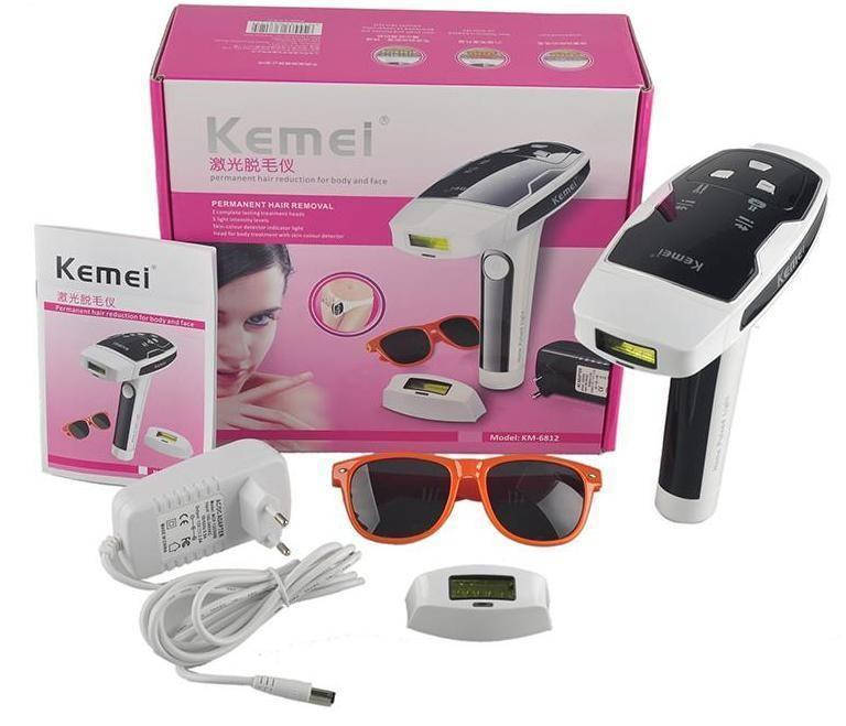 

Лазерный эпилятор Kemei TMQ-KM 6812