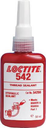 

Loctite 542 Резьбовой герметик для мелкорезьбовых соединительных элементов (50ml)
