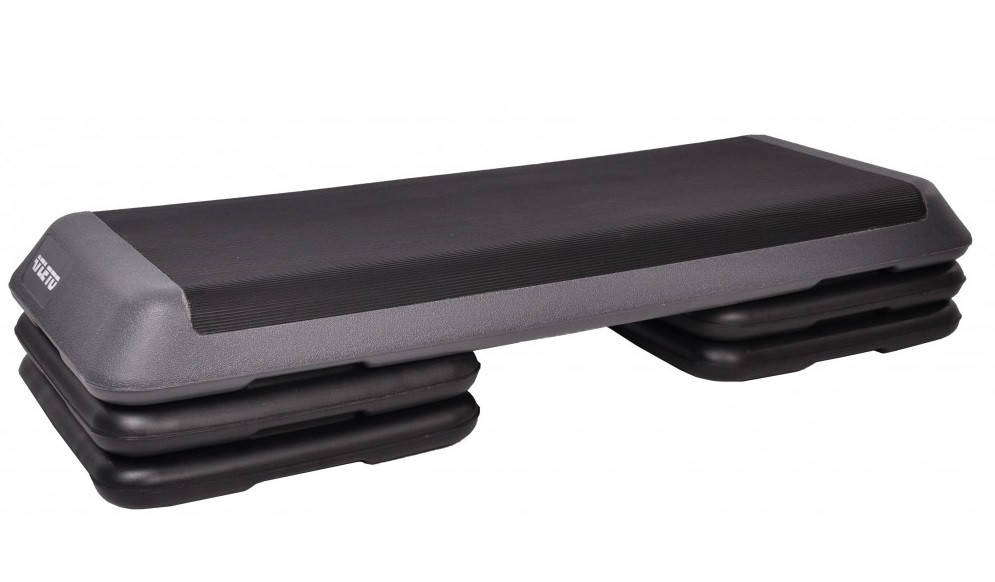 

Степ-платформа профессиональная Atleto 47050 доска трехступенчатая до 150 кг для аэробики фитнеса 3 уровневая