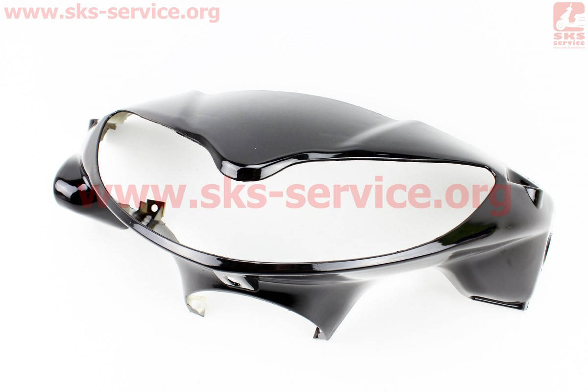 

Пластик руля передний черный на мопед Active