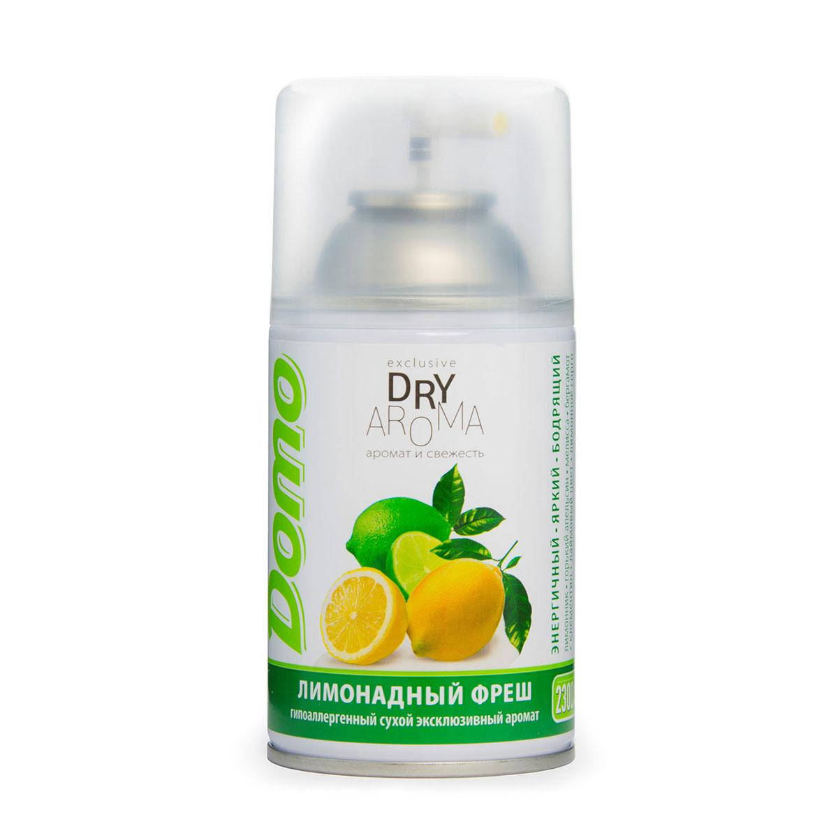 

Ароматизирующее и дезодорирующее средство Лимонадный фреш DOMO Dry Aroma 250 мл (XD 10217)