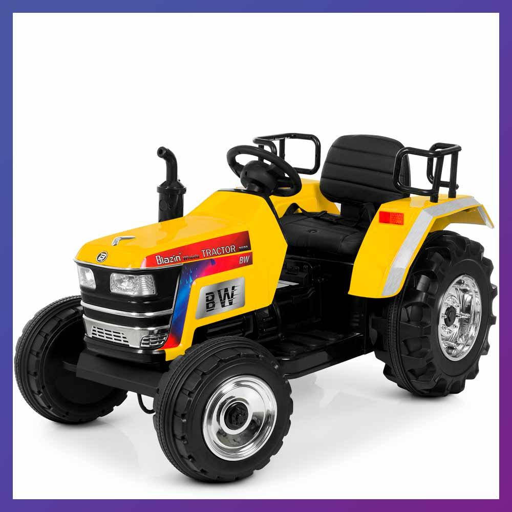 

Детский электромобиль Трактор на радиоуправлении Bambi M 4187 желтый