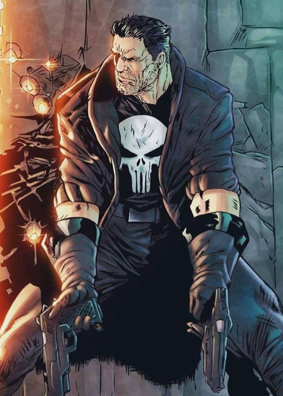 

Фотокартина GeekLand Punisher Каратель комикс 40х60см PS.09.009