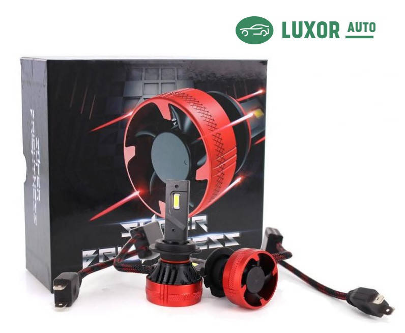 

Светодиодные LED автолампы F5 H7 100W 12000LM 6000K с обманкой (Canbus)