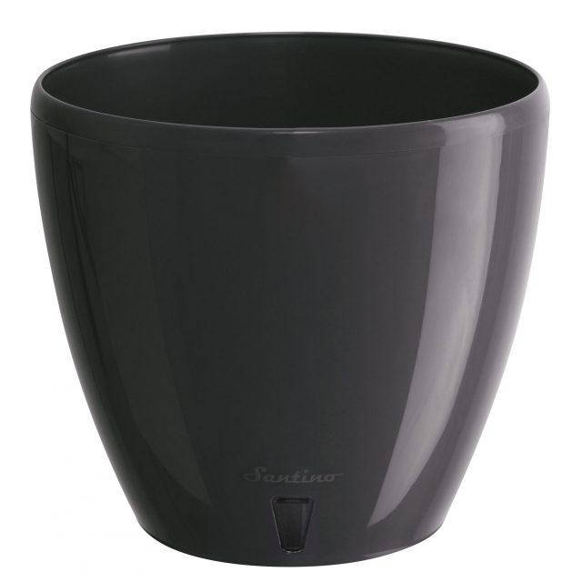 

Горшок для цветов Santino DECO-TWIN 1,5 л антрацит DT1 ANT