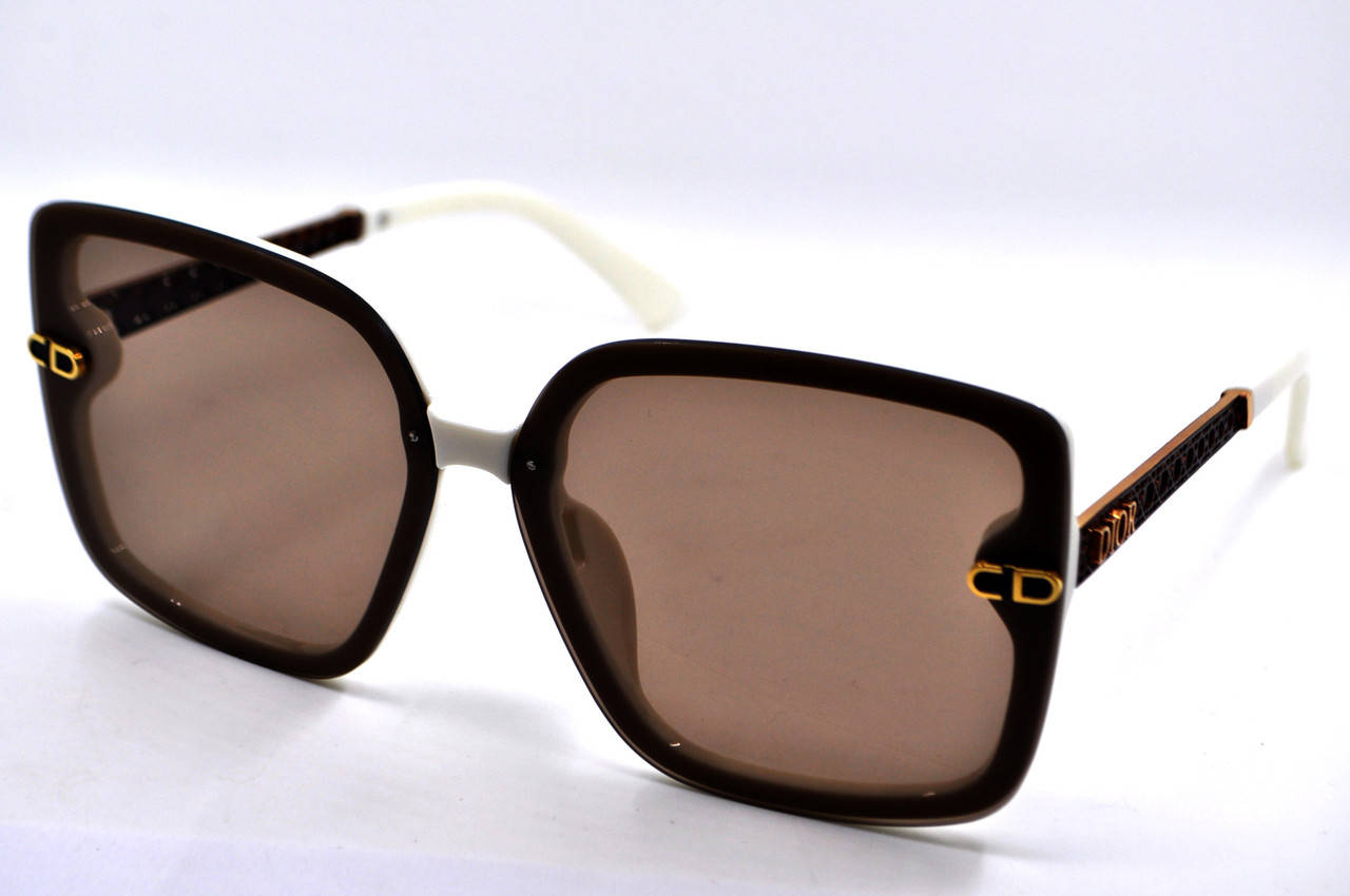 

Женские солнцезащитные очки dior 1377 белые