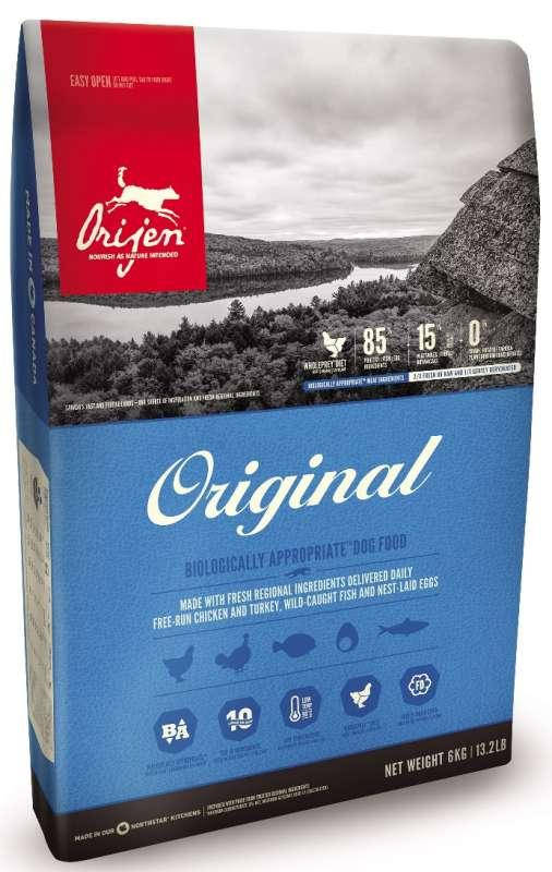 

Orijen Original Dog 2 кг - корм для собак и щенков всех пород (85% мяса)
