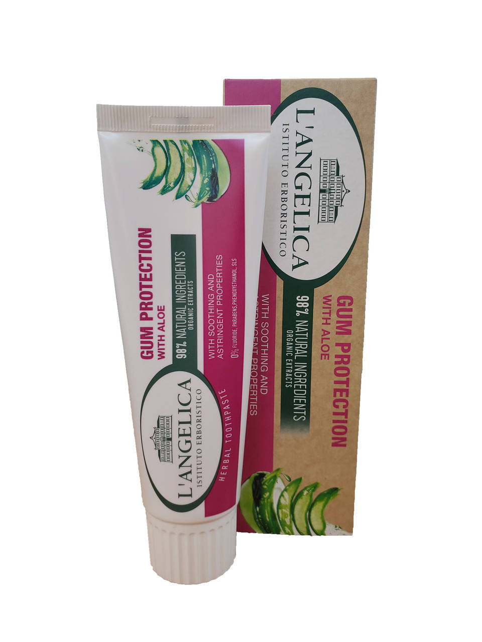 

Зубная паста для защиты десен L'angelica Gum Protection с алоэ, 75мл