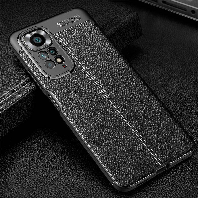 

Противоударный чехол для Xiaomi Redmi Note 11 / 11s Черный бампер