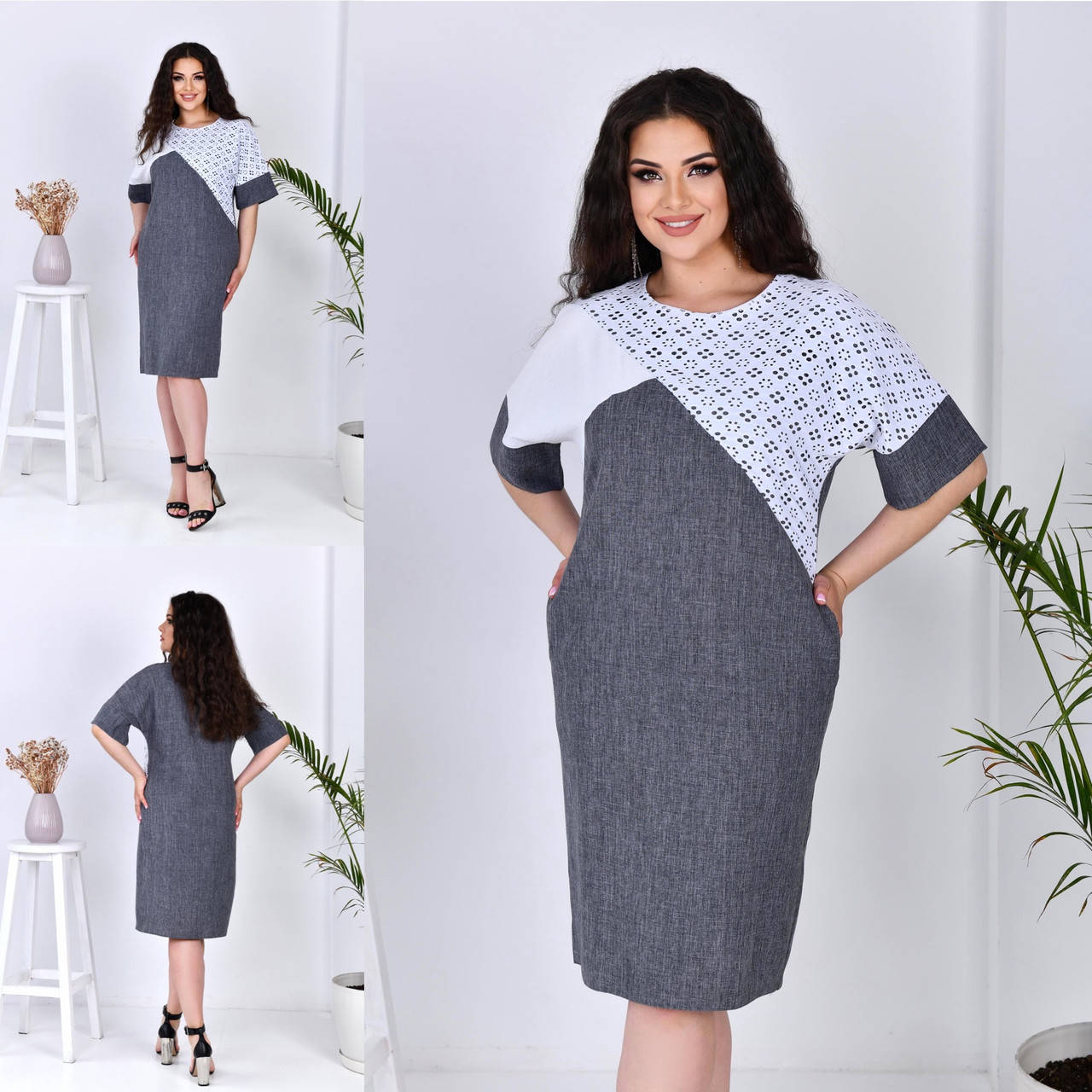 

Платье женское 3352вл батал