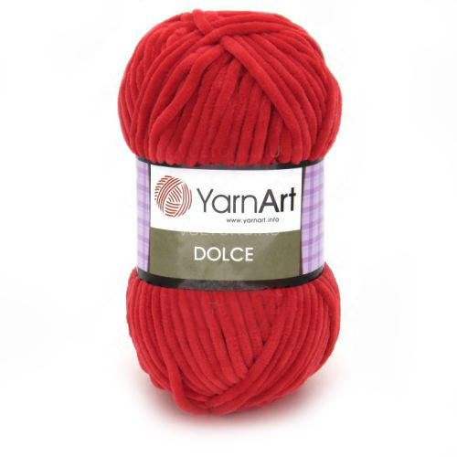 

Yarnart Dolce красный № 748