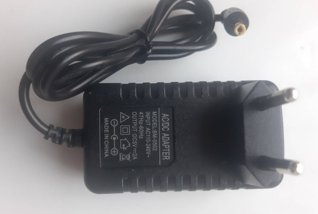 

Блок питания 5V; 2А; раз. 2,5х5,5мм