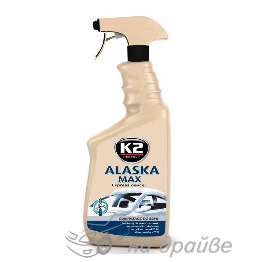 

Размораживатель стекол Alaska Max триггер 700мл K607 K2