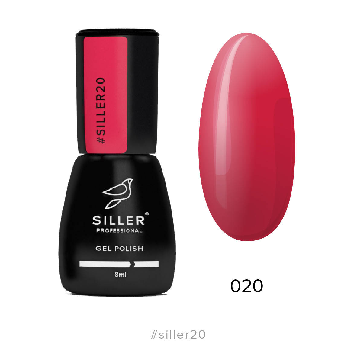 

Гель-лак Siller Professional 020, 8мл