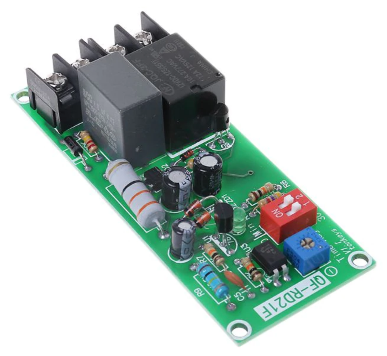 

Релейный модуль задержки выключения для охлаждения вытяжного вентилятора 220В