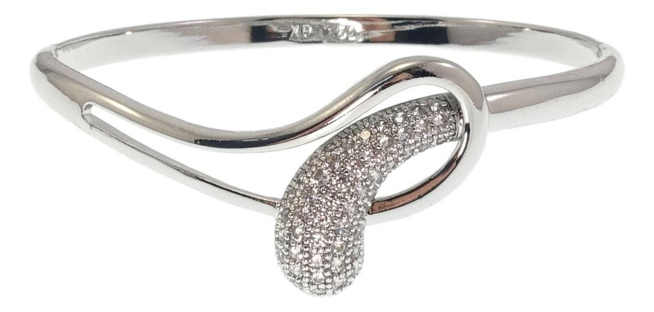 

Браслет Xuping Родий "Декоративные петельки с цирконием" ø 6,5см