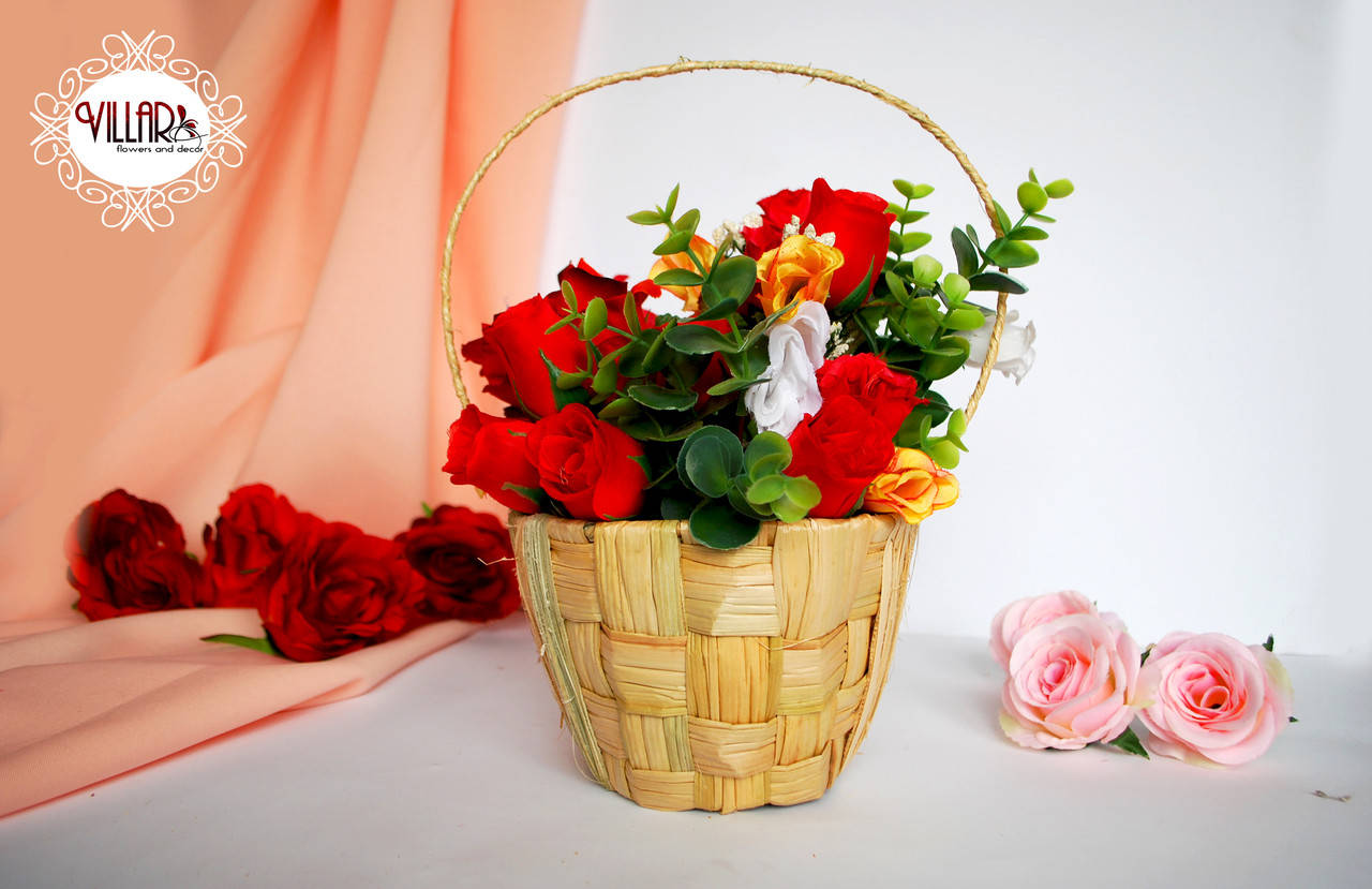 

Корзина "Прованс" размер d15*10см