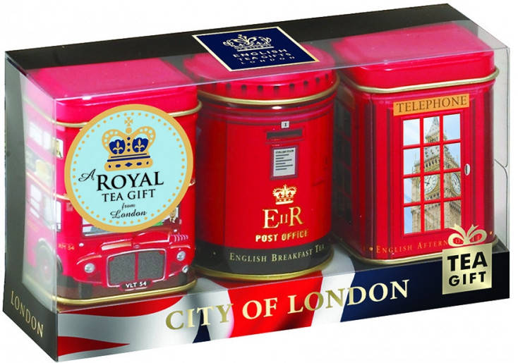 

Чай Ahmad Tea чёрный листовой City Of London Tea Gift 3 x 25 г