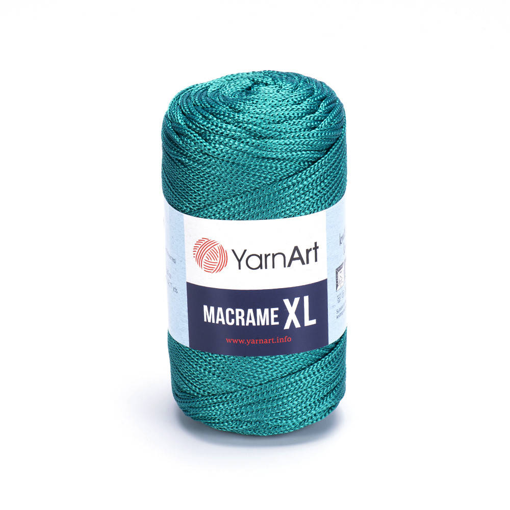 

Yarnart Macrame XL (Ярн Арт Макраме XL) № 158 изумрудный (Пряжа для вязания, нитки для макраме)