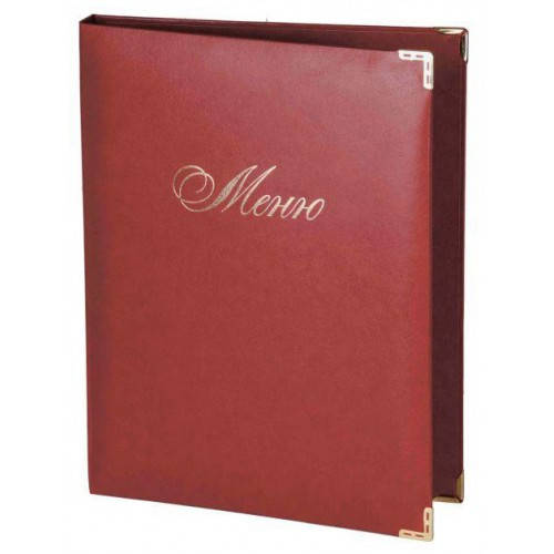 

Папка Меню на кольцах 20 мм, Коричневый