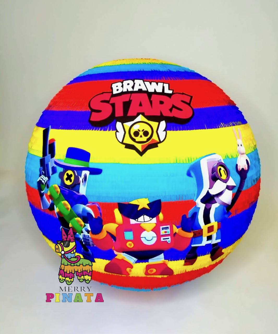 

Пиньята по мотивам игры Бравл старс (Brawl Stars) синяя 55