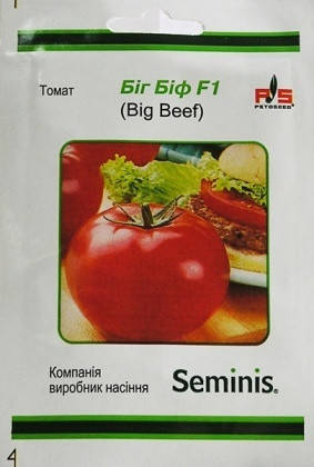 

Семена Томат индетерминантный Биг Биф F1, 10 семян Seminis
