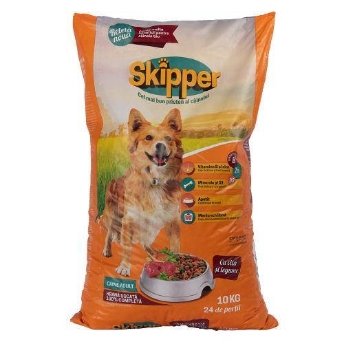 

Сухой корм для собак SKIPPER говядина и овощи, 10 кг