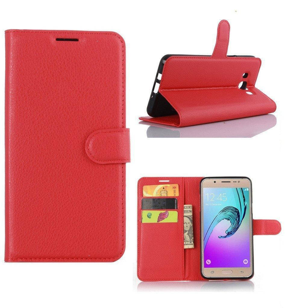 

Чехол IETP для Samsung Galaxy J3 2016 J320 J320H J300 книжка кожа PU красный