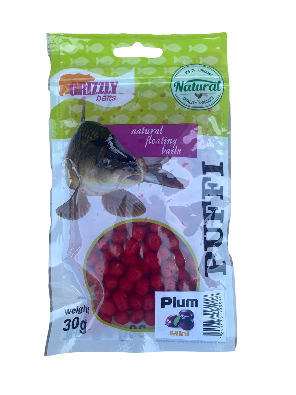 

Воздушное тесто GRIZZLY Baits Plum (Слива) 30гр