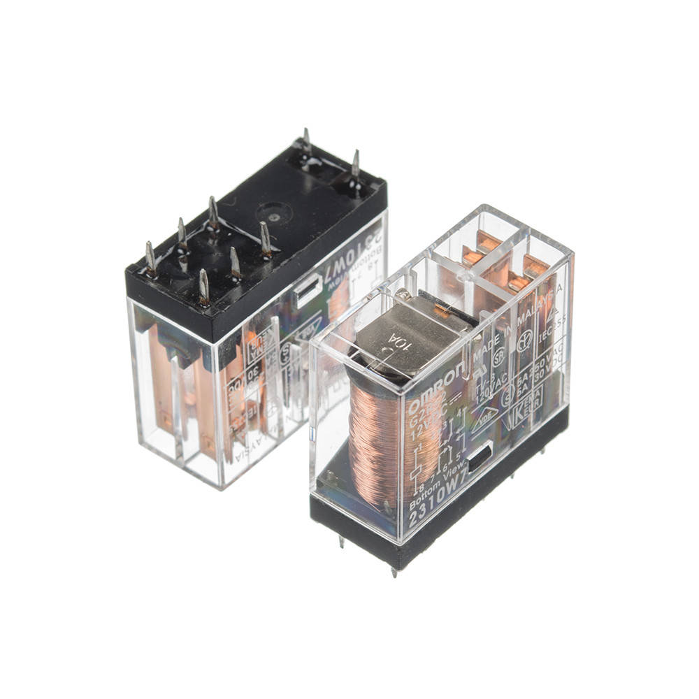 

Реле 12V 5A 8pin (2 open 2 close) G2R-2-12V