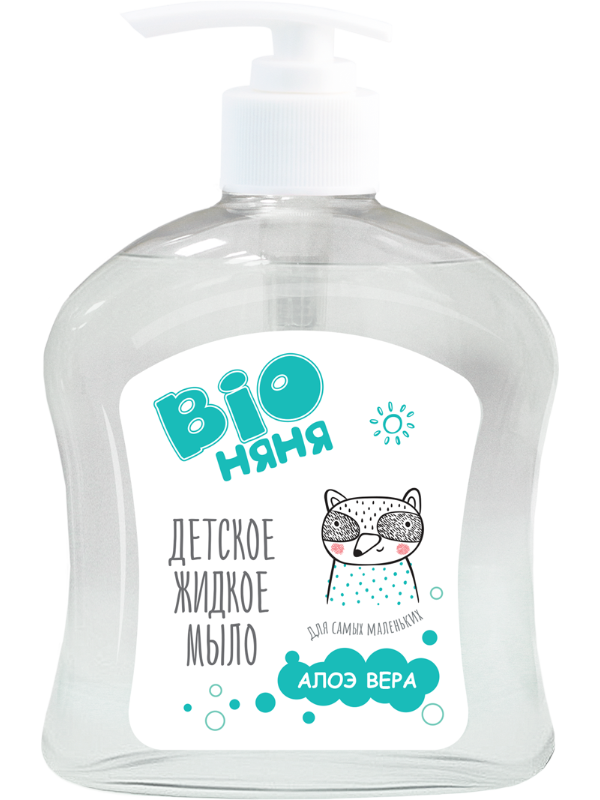 

Детское жидкое мыло BIO Няня Алоэ Вера 500мл