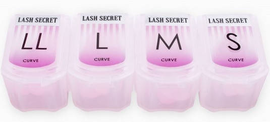 

Бигуди с насечками Curve. LASH SECRET. 4 пары