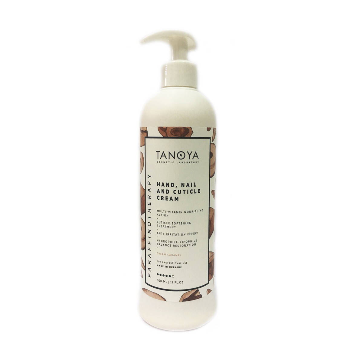 

Крем для рук ногтей и кутикулы Tanoya Крем-карамель 500 мл