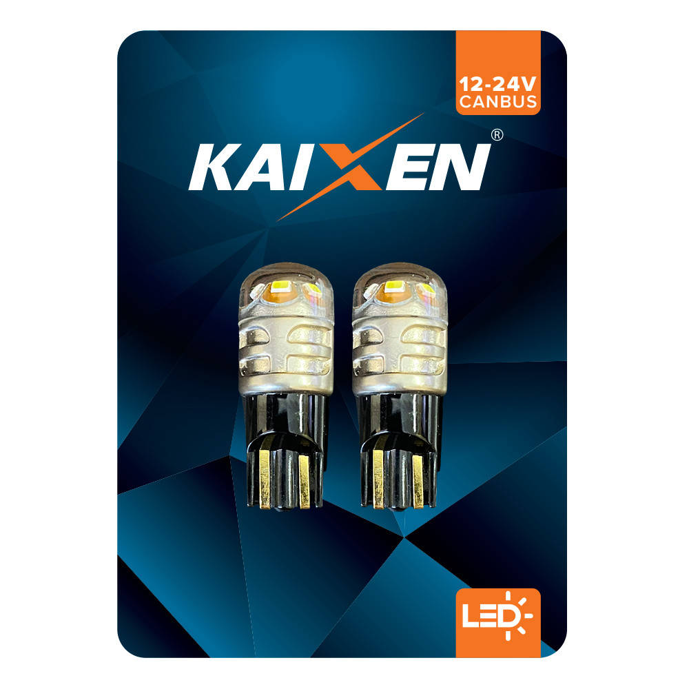 

Лампы стопы W5W LED красный 6*2016SMD CANBus - 2шт