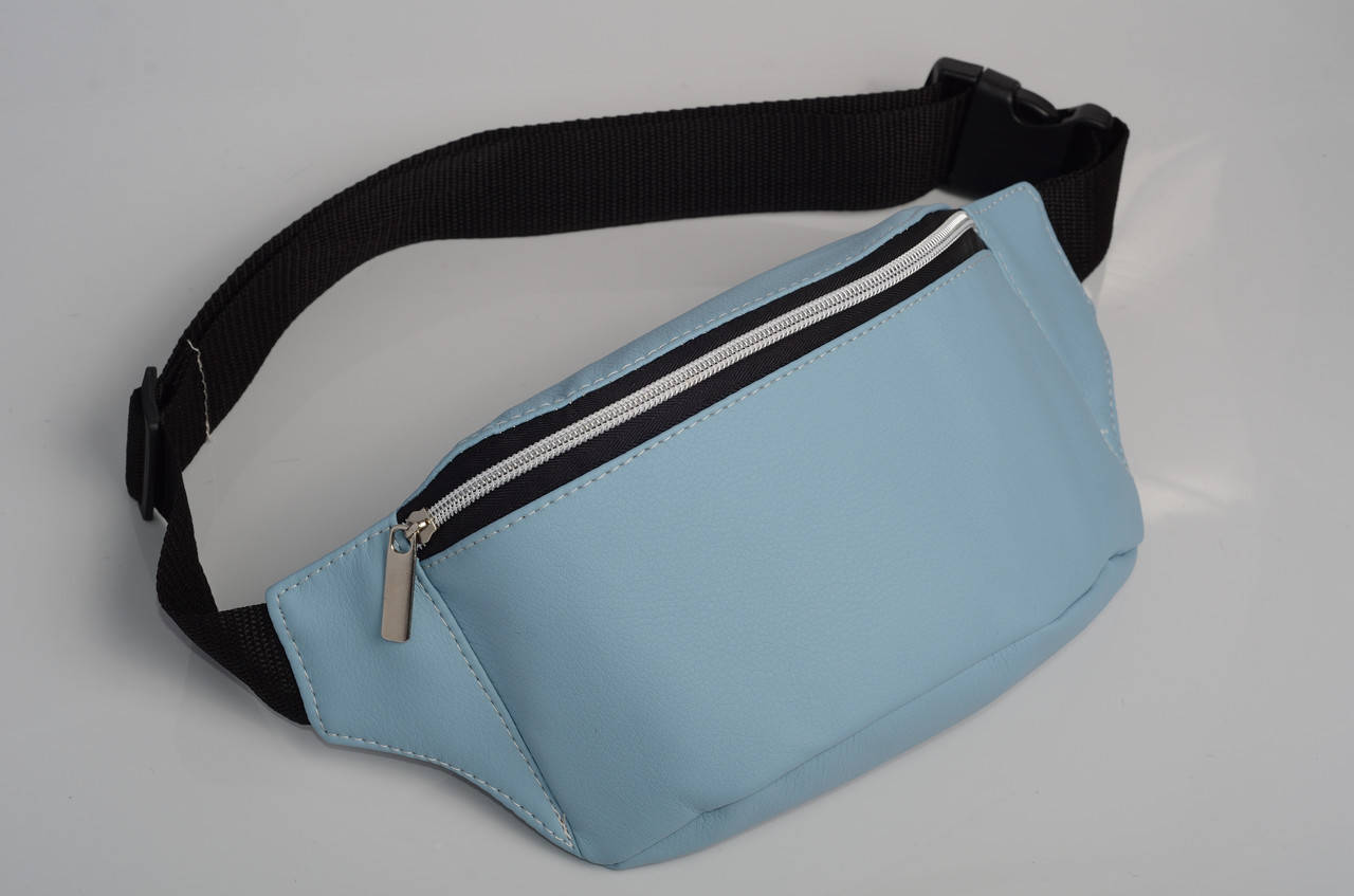

Голубая бананка сумка на пояс, Голубой