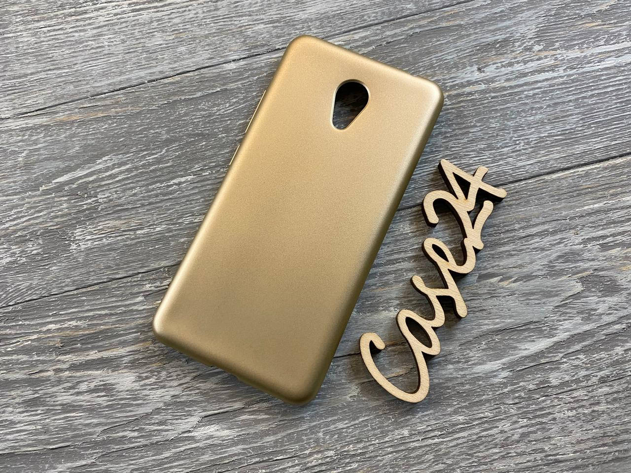 

TPU чехол Perfect для Meizu M5c (2 цвета) золотистый
