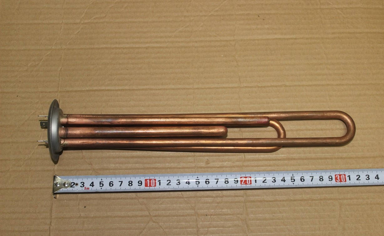 

Тэн 2000вт МЕДНЫЙ для водонагревателя ТЕРМЕКС (фланец 63мм), с крепление под анод М4 [KAWAI]