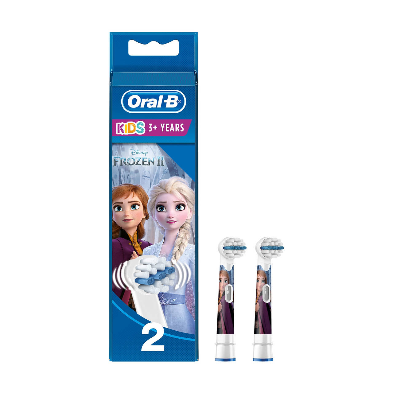 

Насадки 2 шт Oral-B Stages Kids Frozen на детские зубные щетки для девочек