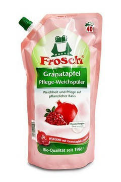 

Премиум кондиционер Фрош для белья с ароматом граната Frosch Weichspüler Granatapfel 1000 мл