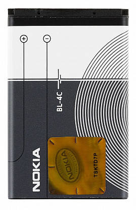 

Аккумулятор для Nokia BL-4C, 890 mAh AAA