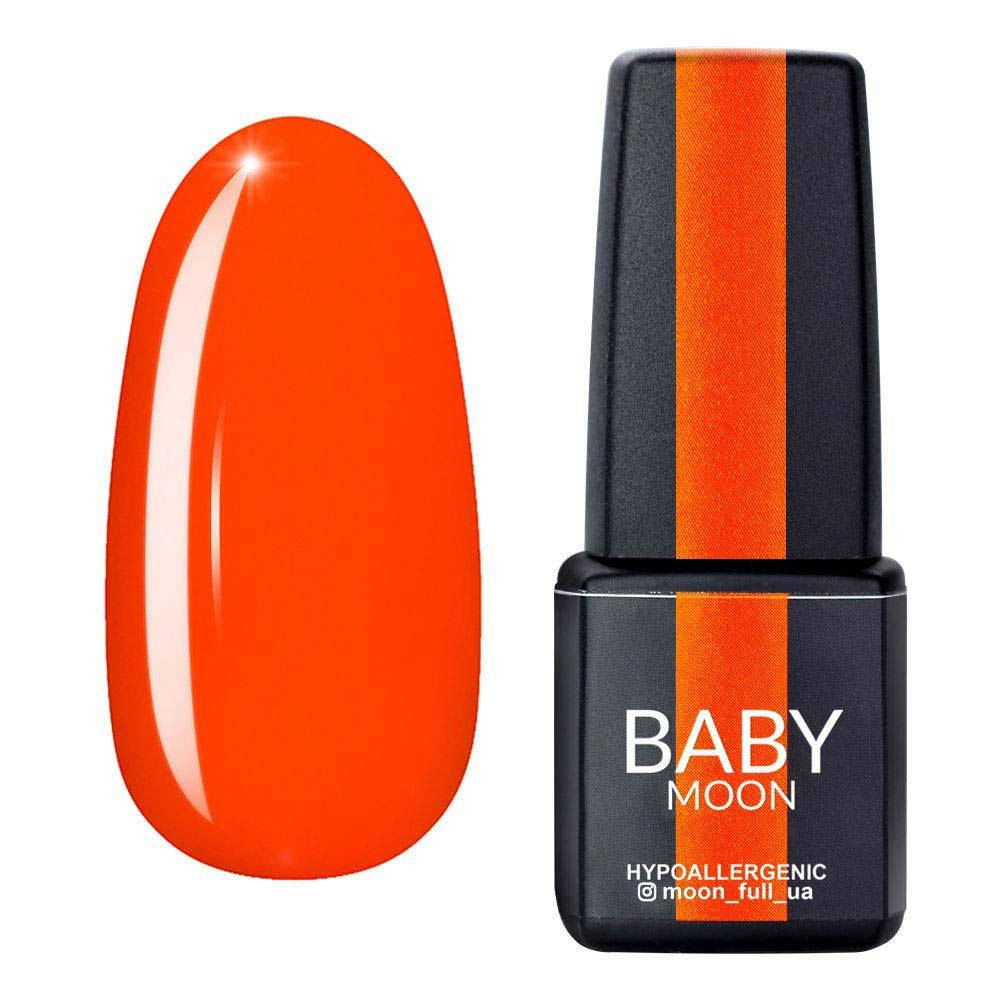 

Гель-лак Baby Moon Full Perfect Neon №004 морковно-коралловый, 6мл.