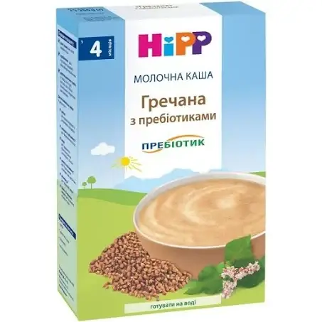 

Молочная органическая каша HiPP ( Хипп) 250 г Гречана
