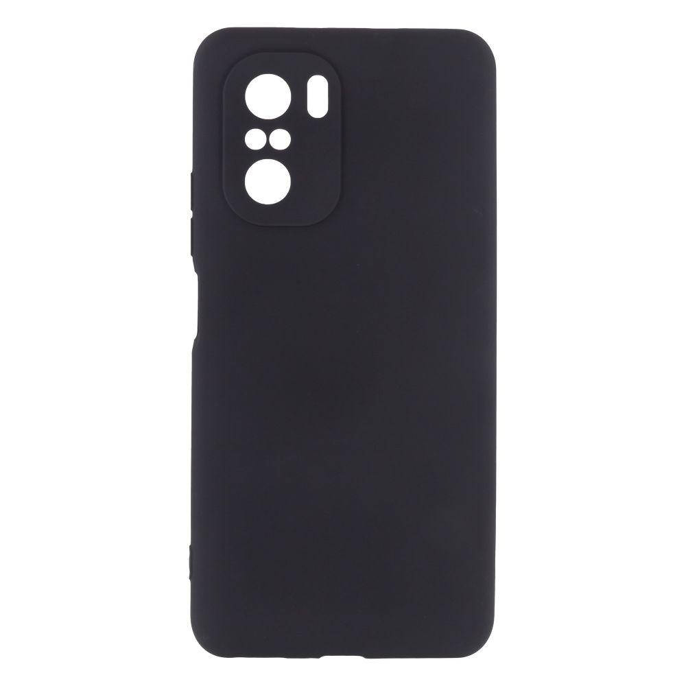 

Чехол для Xiaomi Poco F3 Поко Ф3 с микрофиброй внутри Full Case Черный