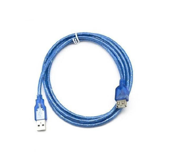 

Удлинитель USB 2.0, 3m, АM-AF, без ферритов Gresso GR3.0AMAFNF, Голубой