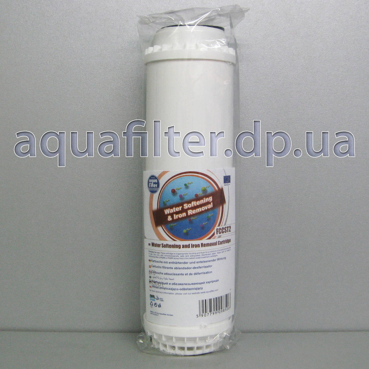 

Картридж для удаления железа и умягчения воды Aquafilter FCCST2