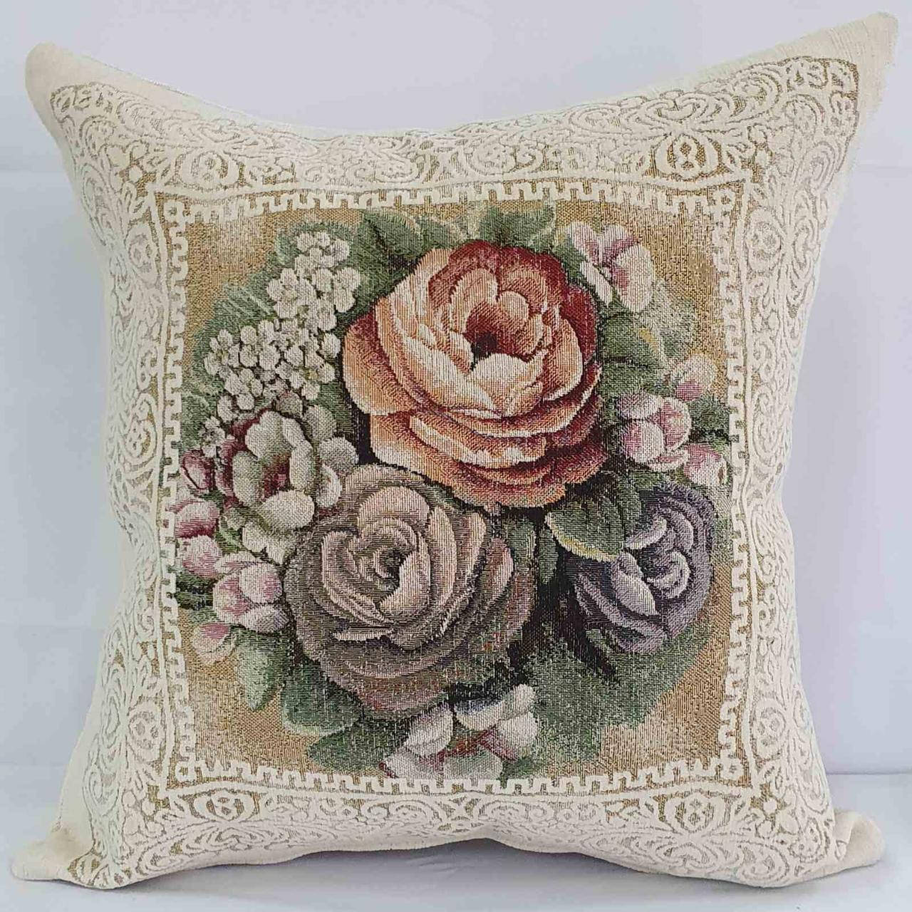 

Наволочка велюровая Sagol 45х45 - St 139 V-1 Krem, Молочный