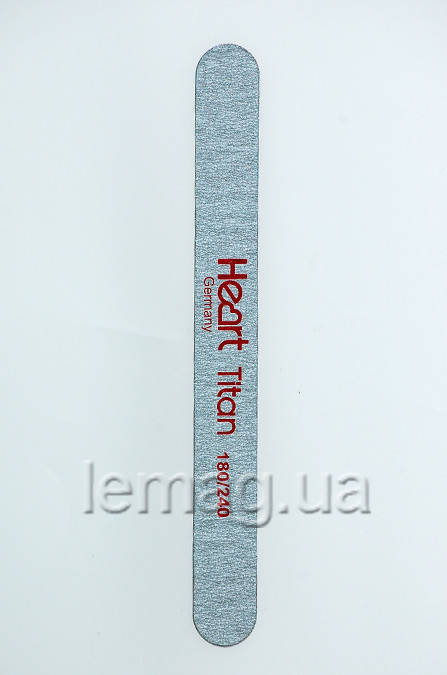 

HEART Пилка для ногтей Line TITAN 180/240, 1 шт.