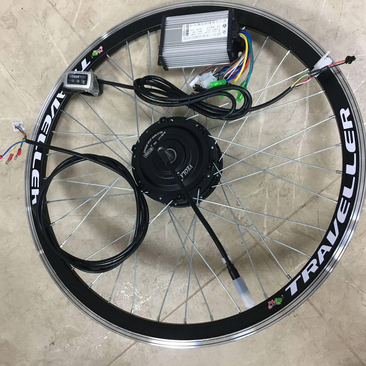 

Электровелонабор MXUS XF07 350Вт редуктор переднее электро колесо 24"