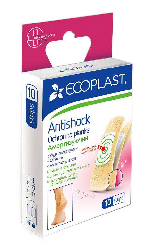

Пластырь ECOPLAST мягкий защитный "Анти шок" 10 шт